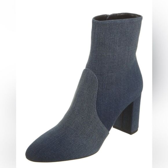 Saint Laurent denim Booties - Picture 1 of 5